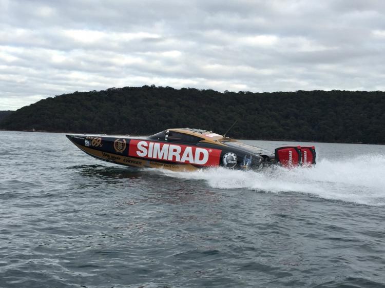SIMRAD® sponsorship supports Australian Offshore Superboat Championship racers